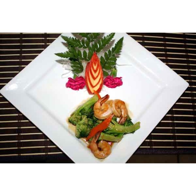 56H. Shrimp with Broccoli