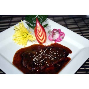 35B. Black Pepper Beef Teriyaki