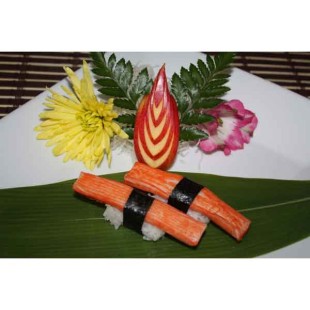 Crab Meat Sushi (2pcs)