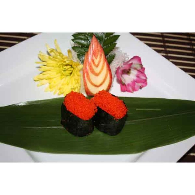 Flying Fish Roe Sushi (2pcs)