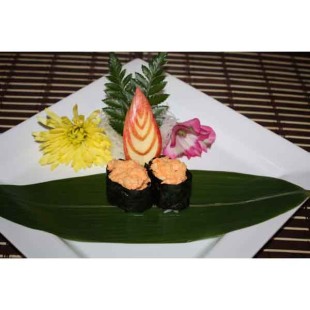 Spicy Escolar Fish Sushi (2pcs)