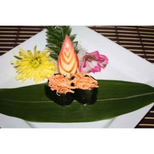 Spicy Crab Meat Sushi (2pcs)