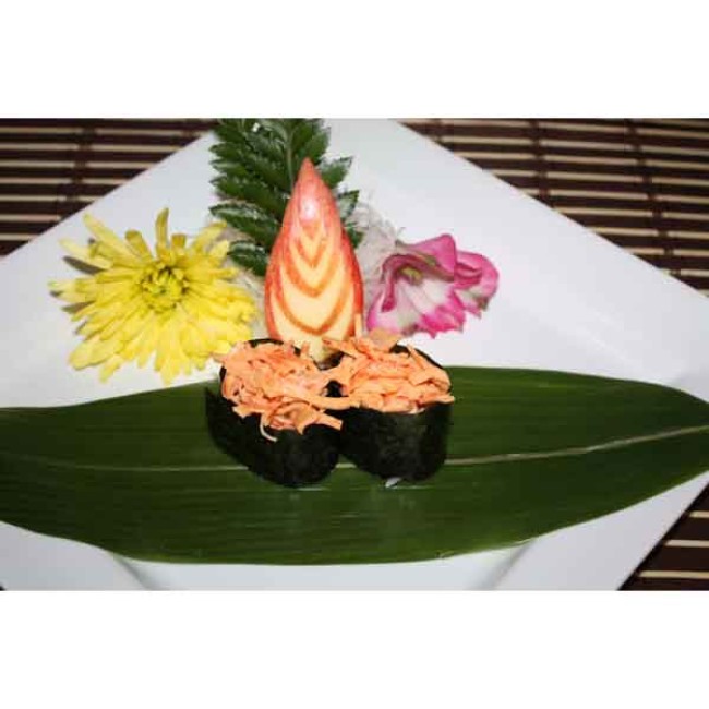 Spicy Crab Meat Sushi (2pcs)