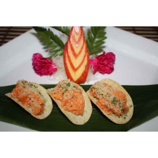 Spicy Salmon Sashimi (3pcs)