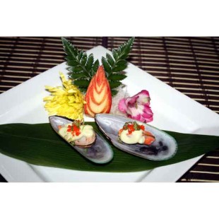64. Wasabi Mussel (6pcs)