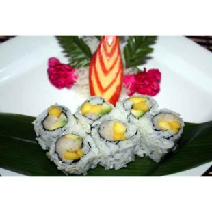 Escolar Fish Mango Avocado Roll (6pcs)