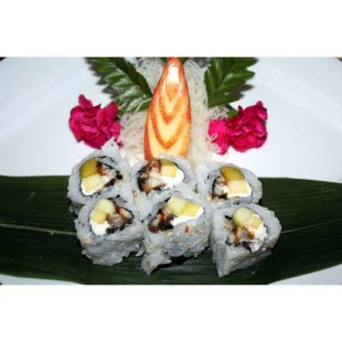 BBQ Eel Mango Cream Cheese Roll (6pcs)