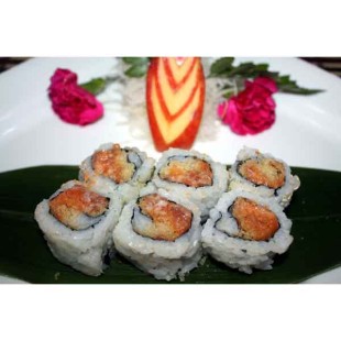 Spicy Salmon Crispy Roll (6pcs)