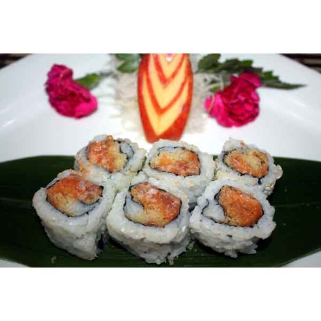 Spicy Salmon Crispy Roll (6pcs)