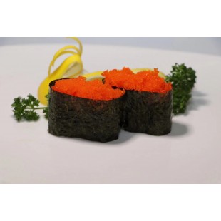 100. Flying Fish Egg Sushi (2pcs)