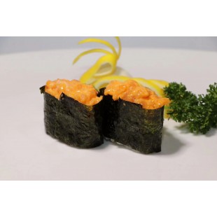 104. Spicy Salmon Sushi (2pcs)