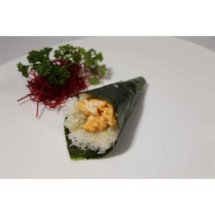 125. Spicy White Tuna Hand Roll (1pc)