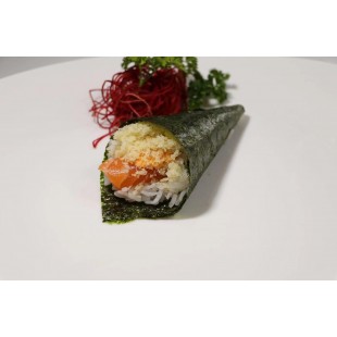 127. Spicy Salmon Hand Roll (1pc)