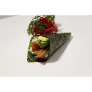 115. Tofu Avocado Hand Roll (1pc)