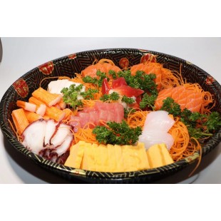 195. Mixed Sashimi Boat (52pcs)