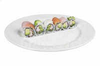 54. Rainbow Roll (6pcs)