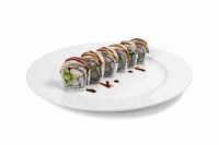 45. Black Dragon Roll (8pcs)