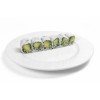 72. Avocado and Cucumber Roll (6pcs)