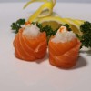 24. Salmon Rose Sushi (1pc)