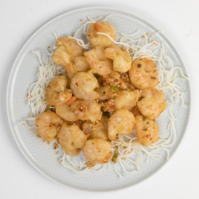 Salt and Pepper Shrimps (Spicy)