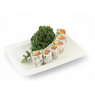 R10. Salmon Avocado Roll (8pcs)