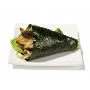 R12. BBQ Eel Avocado Hand Roll (1pc)