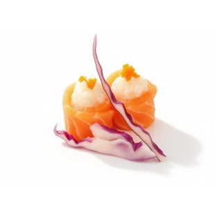 Salmon Rose Sushi (2pcs)