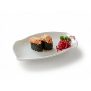 Spicy Salmon Sushi (2pcs)