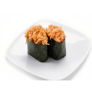 Spicy Crab Meat Sushi (2pcs)