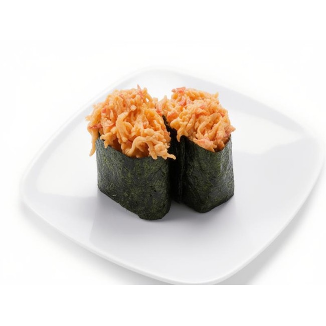 Spicy Crab Meat Sushi (2pcs)