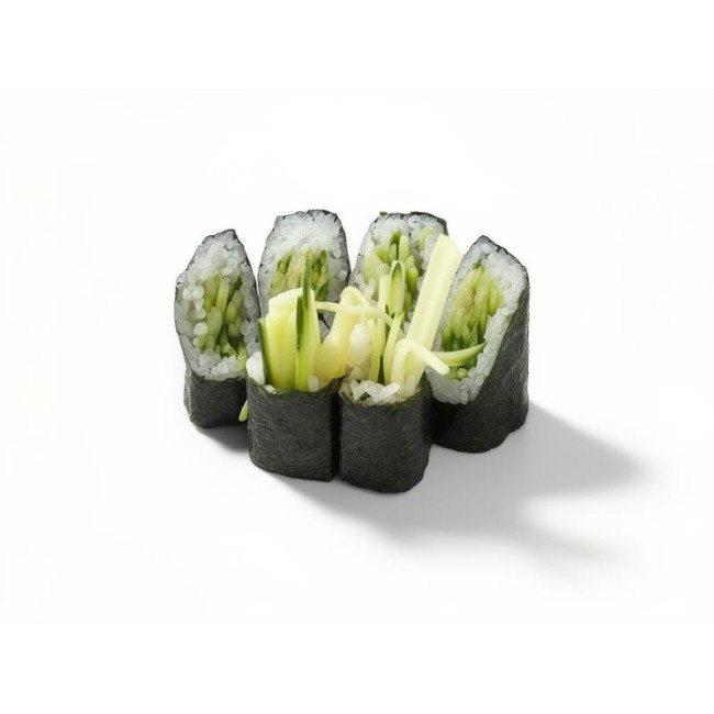 V1. Avocado Cucumber Roll (8pcs)