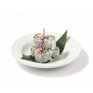 V6. Mushroom Tempura Roll (8pcs)