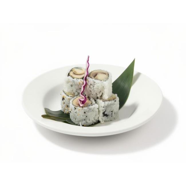 V6. Mushroom Tempura Roll (8pcs)