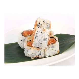 R6. Spicy Salmon Roll (8pcs)