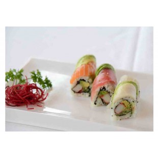 H2. Rainbow Roll (8pcs)