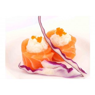 Salmon Rose Sushi (2pcs)