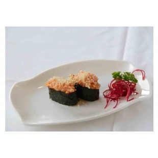 Spicy Salmon Sushi (2pcs)