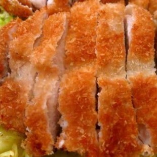 A08. Deep Fried Pork Cutlet (炸猪扒 돈까스)