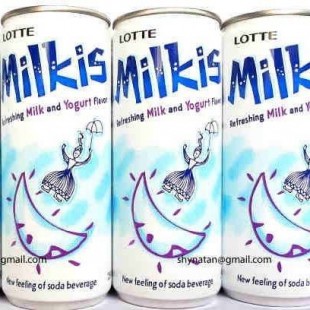 B04. Milkis Soda Drink (樂天碳酸飲) - Can
