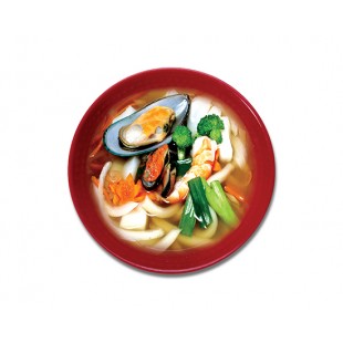 N07. Seafood Udon Noodle Soup (海鮮烏冬湯麵 해물우동)