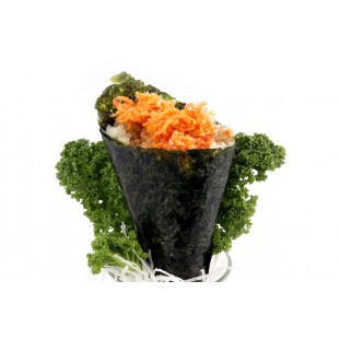 100. Spicy Crab Meat Hand Roll (1pc)