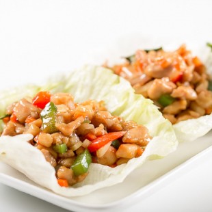 Basil Chicken Lettuce Wrap