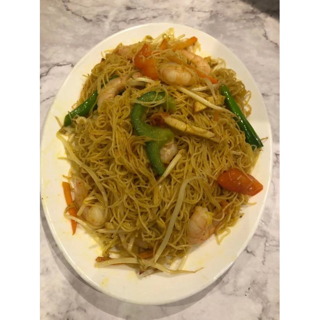 97. Singapore Style Pan Fried Vermicelli