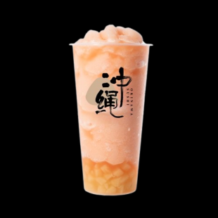 Pink Peach Tea Slush