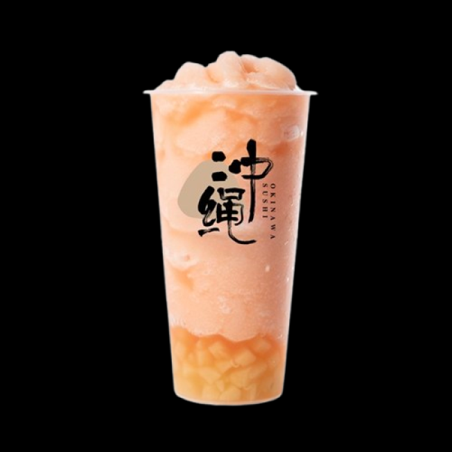 Pink Peach Tea Slush