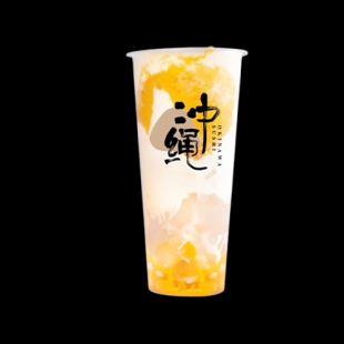Mango Tea Slush (With Cheese Foam)