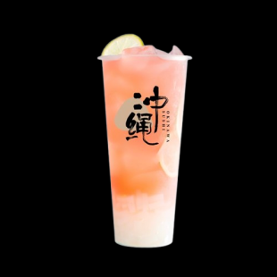 Pink Peach Lemon Fruit Tea
