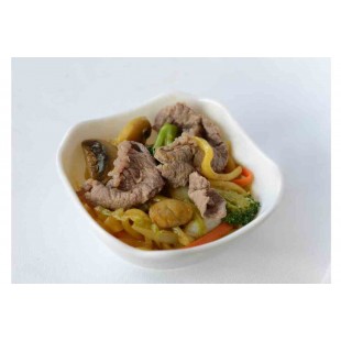 F3. Beef Fried Udon