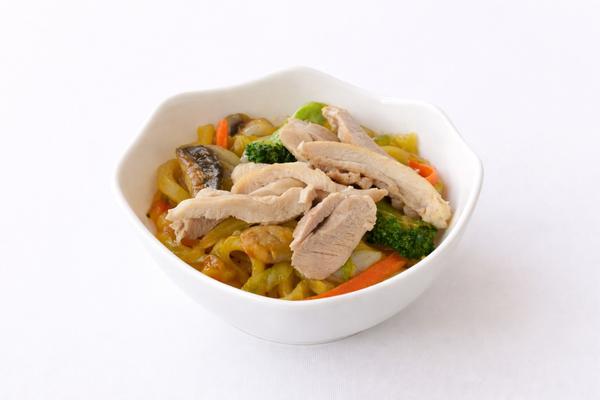 F2. Chicken Fried Udon