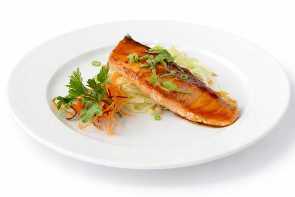 B4. Salmon Teriyaki Bento